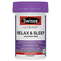 Swisse Ultiboost Sleep hỗ trợ giấc ngủ hộp 60 viên