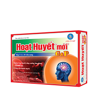 Hoạt Huyết Mới G & P hỗ trợ lưu thông máu não, rối loạn tiền đình (Hộp 30 viên)