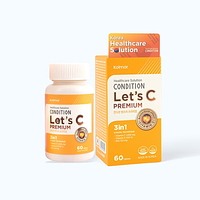 Kolmar Let's C Premium Bổ Sung Vitamin C Hỗ Trợ Sức Khỏe 60 Viên