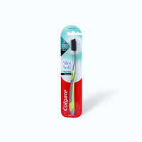 Colgate bàn chải đánh răng SlimSoft Flex Clean Charcoal vỉ 1 cái