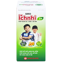 Nam Dược Ích Nhi siro ho cảm cho trẻ từ 3 tuổi chai 90ml