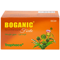 Boganic forte điều trị suy giảm chức năng gan hộp 50 viên nang