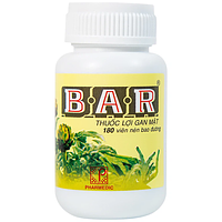 Bar điều trị suy giảm chức năng gan hộp 180 viên nén