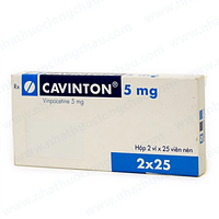 Cavinton 5mg Gedeon giảm các triệu chứng tâm thần (Hộp 2 vỉ x 25 viên)