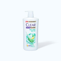 Clear dầu gội mát lạnh bạc hà chai 880g