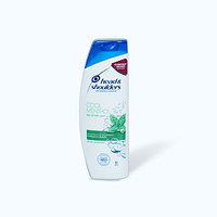 Dầu gội Head & Shoulders Bạc Hà Mát Lạnh sạch gàu hiệu quả (Chai 330ml).