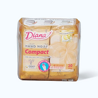 Diana băng vệ sinh Sensi hàng ngày Compact gói 20 miếng