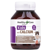 Healthy care kid's milk calcium bổ sung canxi cho trẻ chai 60 viên