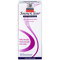 Snow Clear Merap điều trị chứng gàu, viêm da tiết bã nhờn tuýp 50ml