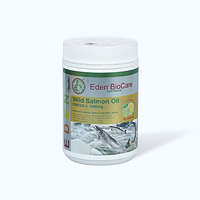 Eden Biocare Wild Salmon Oil Omega 3 Dầu Cá Hồi Vi Chanh 1000mg 180 Viên