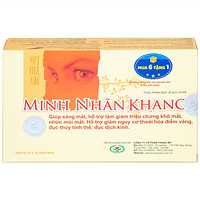 MINH NHÃN KHANG – BẢO VỆ MẮT. HỘP 2 LỌ x 90 VIÊN