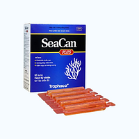 SeaCan Plus tảo biển đỏ bổ sung calci (Hộp 4 vỉ x 5 ống)