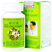 Nga Phụ Khang giảm sự tiến triển của u nang buồng trứng (Hộp 60 viên)