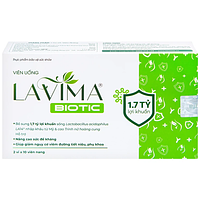 Lavima biotic bổ sung lợi khuẩn dành cho nữ hộp 20 viên