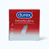 Durex fetherlite ultima bao cao su hộp 3 cái