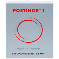 Postinor 1 tránh thai hộp 1 viên nén