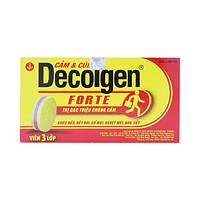 Decolgen Fort điều trị cảm, viêm mũi dị ứng hộp 25 vỉ x 4 viên