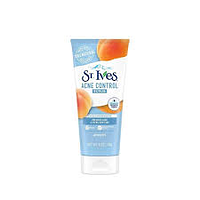 ST.IVES sữa rửa mặt tẩy tế bào da chết hỗ trợ giảm mụn chiết xuất mơ tuýp 170g