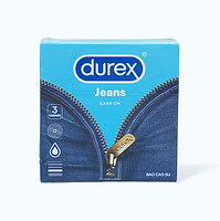 Durex Jeans Easy-on bao cao su hộp 3 cái