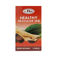 Thực phẩm bảo vệ sức khoẻ UBB Healthy Vascular Tab hỗ trợ suy giãn tĩnh mạch hộp 30 viên