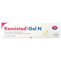  Kamistad-Gel N Stada điều trị viêm, đau ở niêm mạc miệng và môi (10g)