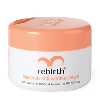 Kem dưỡng REBIRTH Placenta Anti- Wrikle Vitamin E & Lanolin Dưỡng Da và Giảm Dần Nếp Nhăn (100ml)