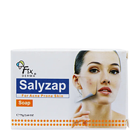 Xà phòng FIXDERMA Salyzap giúp làm sạch da, hỗ trợ giảm mụn trứng cá, mụn đầu đen & thâm mụn (75g)