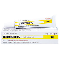 Tetracyclin 1% Medipharco thuốc mỡ tra mắt dùng để điều trị đau mắt hột (5g)