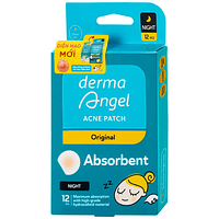 Dermaangel miếng dán mụn ban đêm hộp 12 miếng