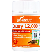 GoodHealth Celery 12000 hỗ trợ giảm acid uric cho người bị gout (hộp 60 viên)