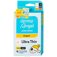 Dermaangel miếng dán mụn ngày và đêm hộp 12 miếng ngày + 6 miếng đêm