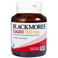 Blackmores COQ10 150mg hỗ trợ sức khoẻ tim mạch chai 30 viên