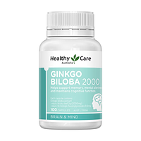 Healthy Care Ginkgo Biloba 2000mg tuần hoàn máu não chai 100 viên