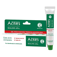 Gel giảm mụn đầu trắng và mụn đầu đen Acnes Sealing Jell Rohto (18g)