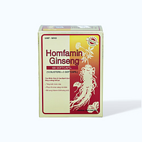 Homfamin Ginseng bổ sung vitamin hộp 60 viên