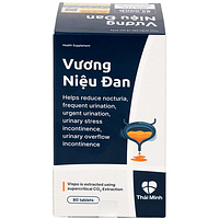 Vương Niệu Đan Thái Minh hỗ trợ giảm tình trạng tiểu đêm, tiểu nhiều lần, tiểu gấp (80 viên nén)