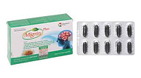 Viên uống Migrin Plus CVI Pharma hỗ trợ hoạt huyết, tăng cường tuần hoàn máu não (2 vỉ x 10 viên)