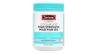 Swisse Ultiboost Odourless 1500mg dầu cá giúp tim, não, mắt khỏe mạnh (Lọ 200 viên)