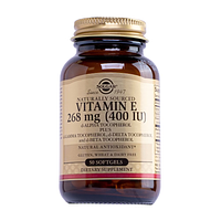 Viên uống Solgar Vitamin E 268mg (400IU) hỗ trợ chống lão hóa (Chai 50 viên)