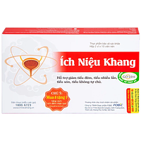 Ích Niệu Khang hỗ trợ giảm tiểu đêm, tiểu nhiều lần, tiểu són (2 vỉ x 10 viên nén)