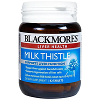 Blackmores Milk Thistle Bổ gan, hỗ trợ quá trình phục hồi tế bào gan (Lọ 42 viên)