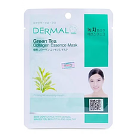 Dermal mặt nạ tinh chất collagen & trà xanh gói 23g