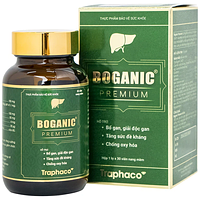 Boganic Premium Traphaco hỗ trợ bảo vệ và tăng cường chức năng gan (hộp 30 viên)
