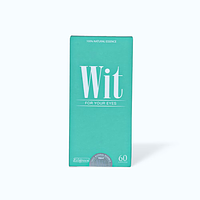 Viên nang WIT For Your Eyes Ecogreen tăng cường thị lực, giảm mờ và nhòe mắt (60 viên)