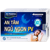 Phúc Vinh an tâm ngủ ngon PV hộp 5 vỉ x 10 viên nén bao phim