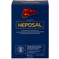 Heposal hỗ trợ tăng cường chức năng gan, bảo vệ và phục hồi tế bào gan (3 vỉ x 10 viên)