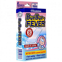 Bye Bye-Fever Hisamitsu hạ sốt, làm mát lạnh nhanh và mạnh, kéo dài đến 10 giờ (6 miếng)