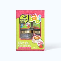 Greenbird nước yến cho trẻ em hương dâu lốc 4 hũ x 72g